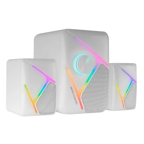 PC Speakers Mars Gaming MSH21W White 4 W