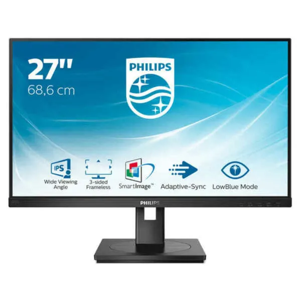 Monitorius Philips 272S1AE/00 27" IPS LCD Flicker free 75 Hz