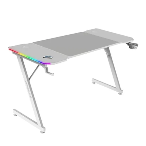 Письменный стол Gaming Mars Gaming ERGO Белый 140 x 60 cm