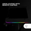 Desk Gaming Mars Gaming ESCRITORIO ERGO RGB Black 120 x 60 cm