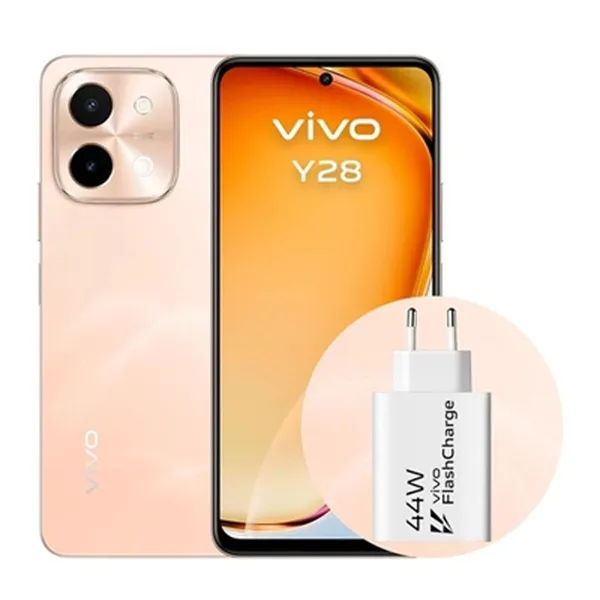 Išmanusis Telefonas Vivo VIVO Y28 6,7" MediaTek Helio G85 4 GB RAM 128 GB Oranžinė