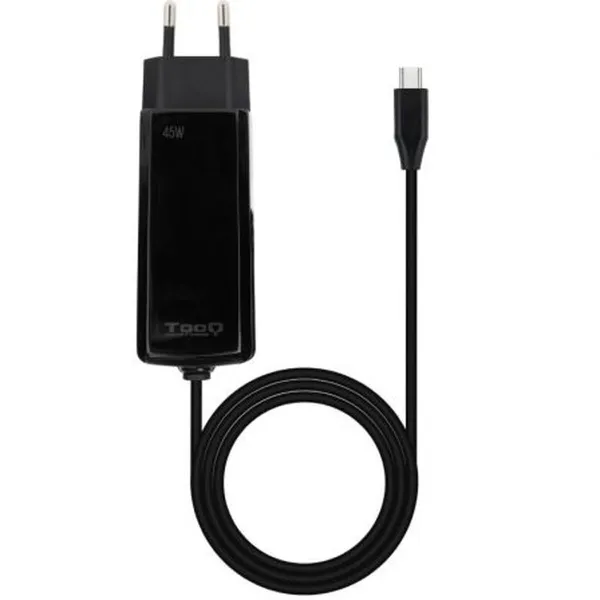 Зарядное устройство для ноутбука TooQ GAN USB-C PD 45W Cúbico 45 W
