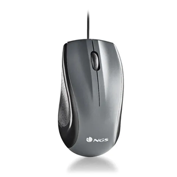 Мышь NGS Musk Чёрный Серый 1200 DPI