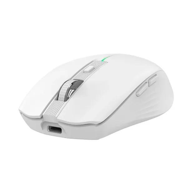 Juhtmevaba Hiir CoolBox COO-MOU-W01-W Valge 1600 dpi