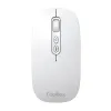 Bezvadu Pele CoolBox COO-MOU-W02-W Balts 1600 dpi
