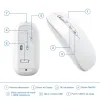 Bezvadu Pele CoolBox COO-MOU-W02-W Balts 1600 dpi