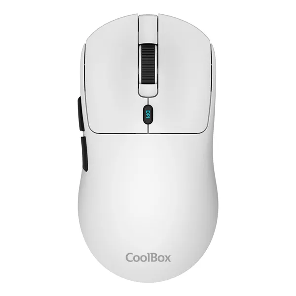 Juhtmevaba Hiir CoolBox COO-MOU-W03-W Valge 10000 dpi