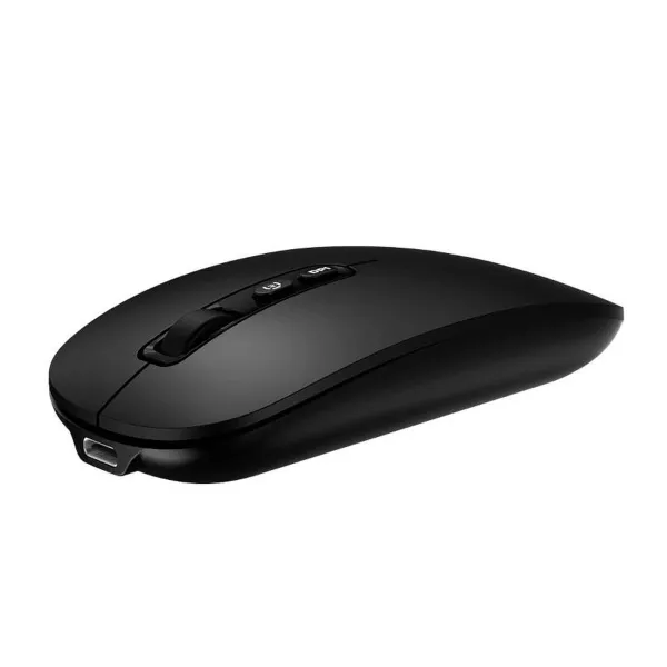 Bezvadu Pele CoolBox COO-MOU-W02-B Melns 1600 dpi