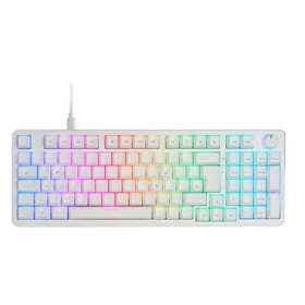 Pelinäppäimistö Mars Gaming MKPROWYES Valkoinen Espanjalainen Qwerty