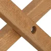 Деревянный шезлонг Springos DC0012 DSWY, пропитанный, желто-белая ткань