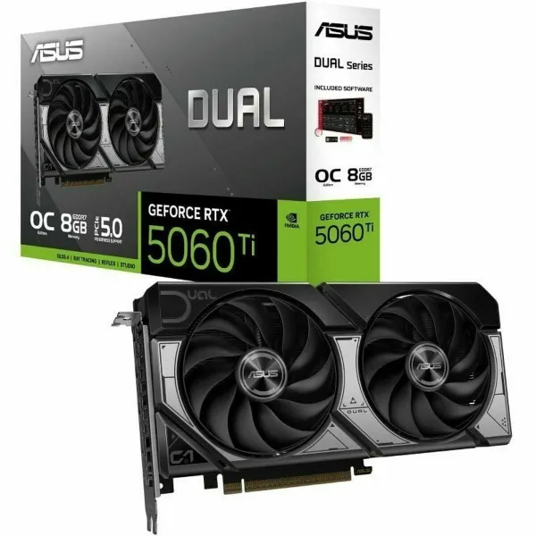 Grafikas Karte Asus geforce rtx 5060 ti 8 GB GDDR6 GDDR7