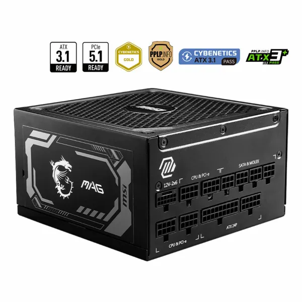 Maitinimo blokas MSI 306-7ZP9A11-CE0 1200 W ATX 80 Plus Gold
