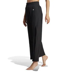 Pitkät urheiluhousut Adidas Musta Nainen