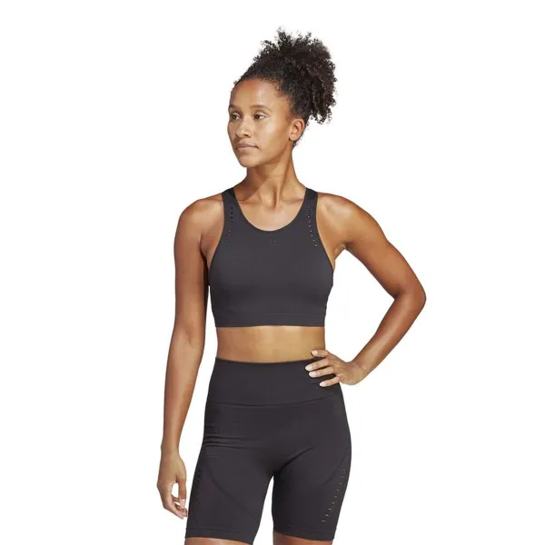 Urheiluliivit Adidas Aeroknit Light-Support Musta