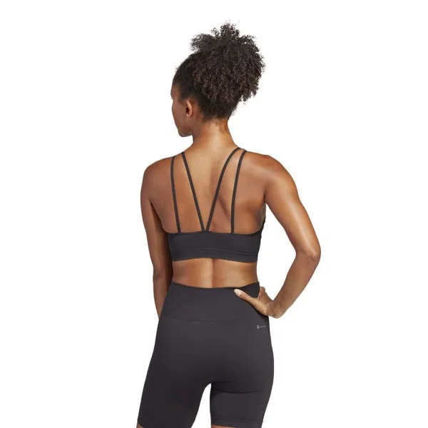 Urheiluliivit Adidas Aeroknit Light-Support Musta