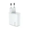 Sienas Lādētājs Celly UPTC1USB2USBC65 Balts