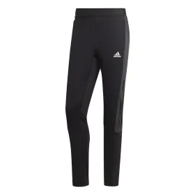 Pitkät urheiluhousut Adidas Colorblock Musta Miehet