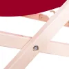 Koka krēsls Springos DC0010 OXFORD12 bordo