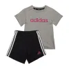 Vaatesetti Adidas Essentials Lineage Tumman harmaa