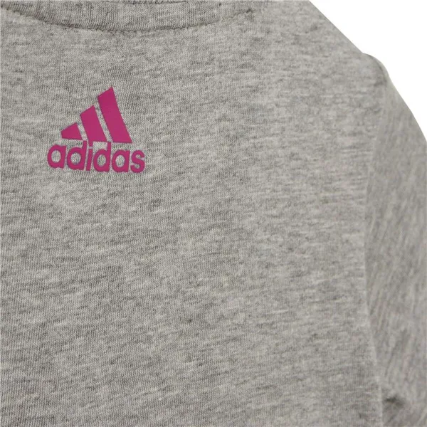 Vaatesetti Adidas Essentials Lineage Tumman harmaa