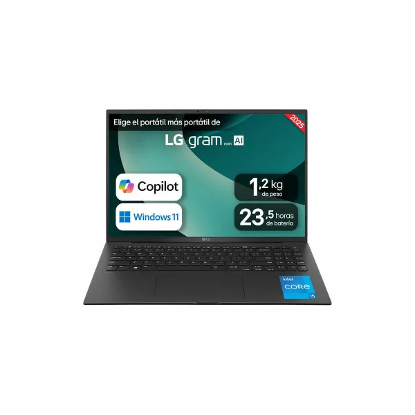 Nešiojamas kompiuteris LG 16Z90RU-G.AA55B 16" Intel Core i5 i5-1334U 16 GB RAM 512 GB SSD