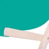 Wooden chair Springos DC0010 OXFORD51 turquoise