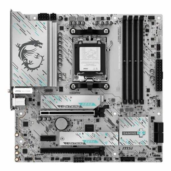 Pagrindinė plokštė MSI B850M GAMING PLUS WIFI6E AMD AM5 AMD