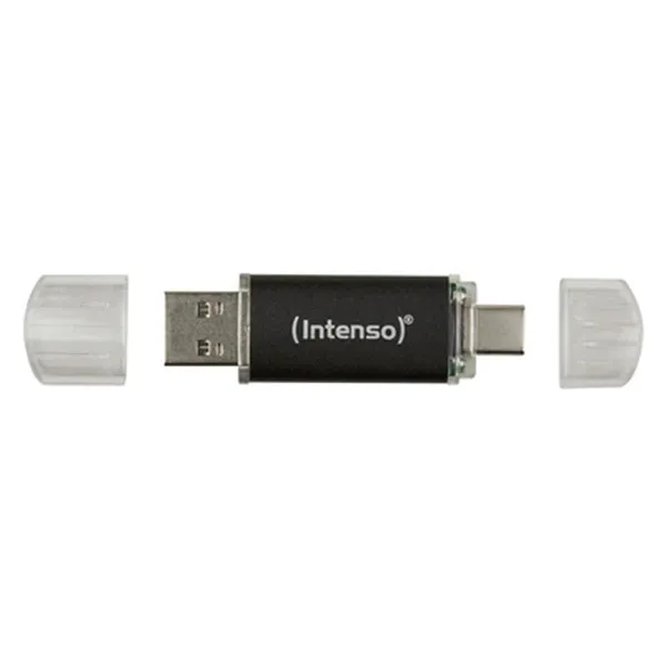 USB atmintukas INTENSO Twist Line 256 GB Antracito (2 vnt.)