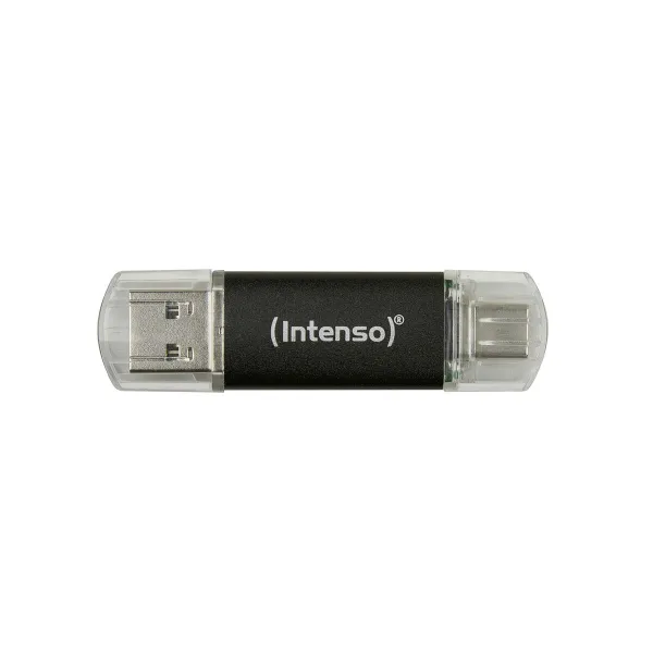 USB atmintukas INTENSO Twist Line 256 GB Antracito (2 vnt.)