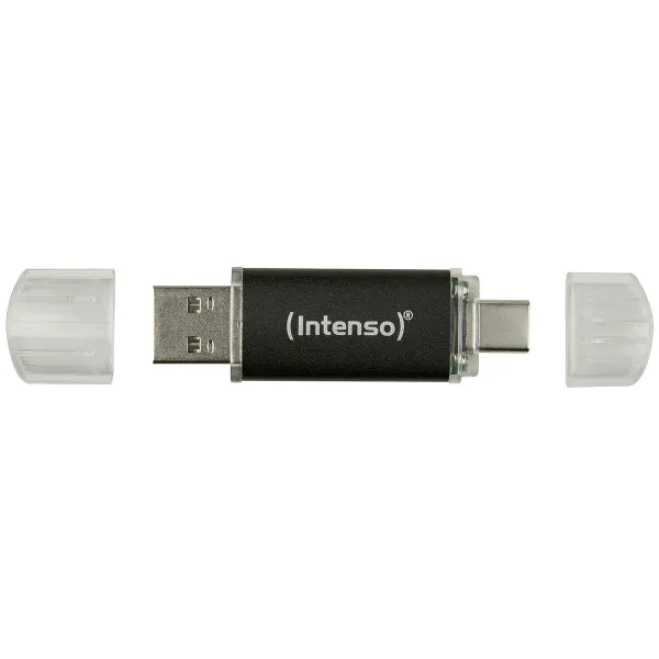 USB atmintukas INTENSO Twist Line 256 GB Antracito (2 vnt.)