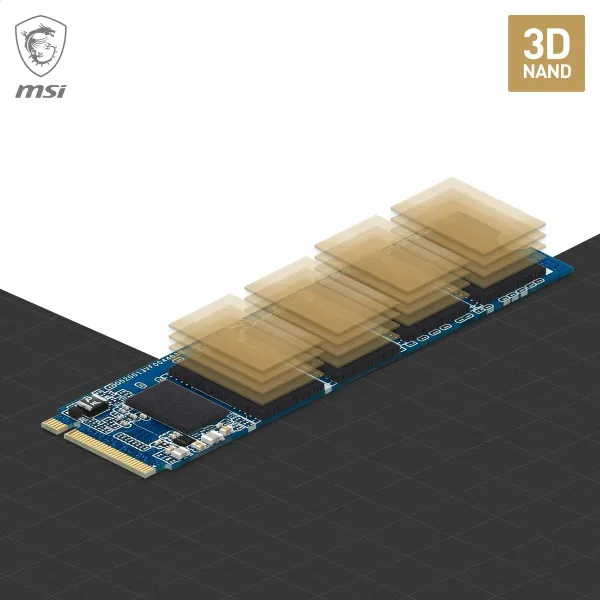 Kõvaketas MSI SPATIUM M371 1 TB SSD