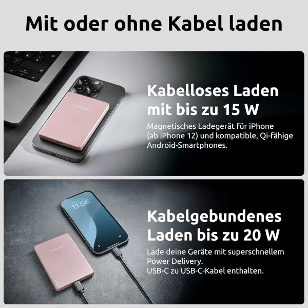 Powerbank INTENSO MW5000 5000 mAh Roosa