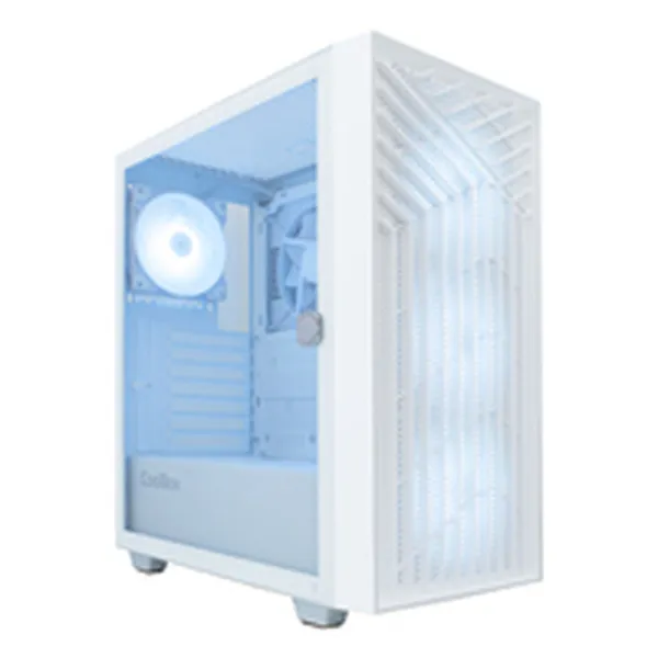 ATX pusiau bokšto tipo korpusas CoolBox COO-CHA-GA300W-0 Balta