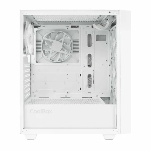ATX pusiau bokšto tipo korpusas CoolBox COO-CHA-GA300W-0 Balta