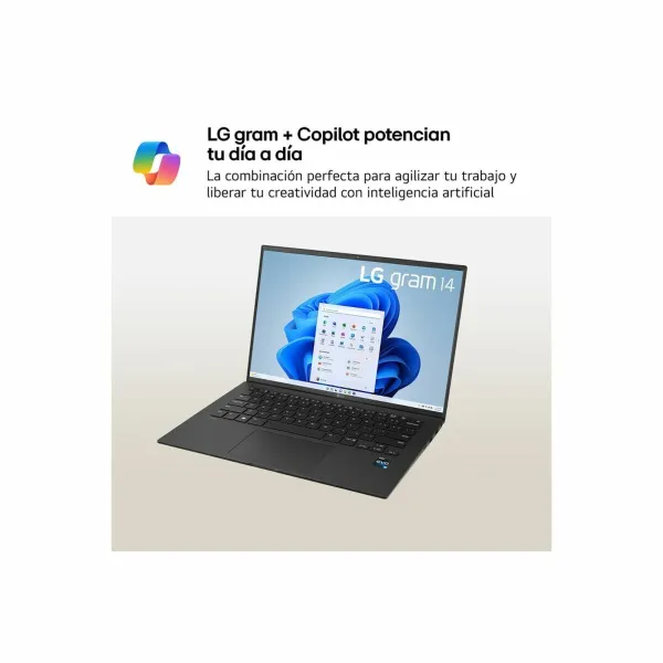 Nešiojamas kompiuteris LG 14Z90RU-G.AA55B 35" Ispaniška Qwerty i5-1334U 16 GB RAM 512 GB SSD