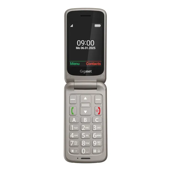 Mobilusis telefonas vyresnio amžiaus žmonėms Gigaset S30853-H1231-R102 Pilka 2,8"