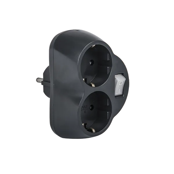 ADAPTER DOUBLE GRAPHITE WITH KEY