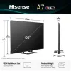 Smart TV Hisense 50A7Q 4K Ultra HD 50" LED HDR D-LED