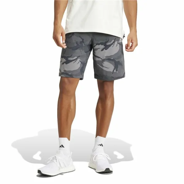 Urheilushortsit Adidas Camo Harmaa