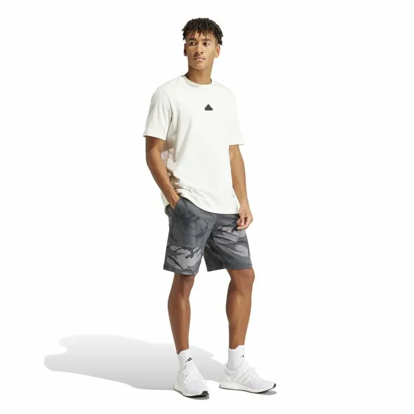 Urheilushortsit Adidas Camo Harmaa