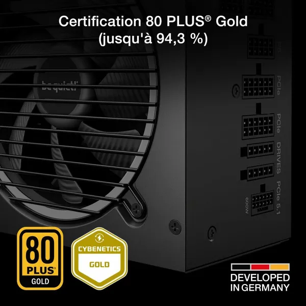 Maitinimo blokas Be Quiet! BP026EU ATX 750 W 80 Plus Gold