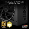 Maitinimo blokas Be Quiet! BP026EU ATX 750 W 80 Plus Gold