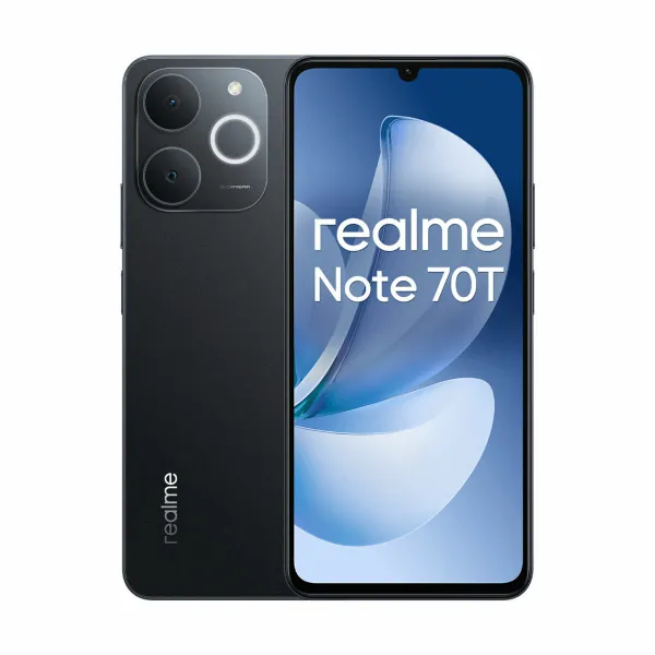 Išmanusis Telefonas Realme NOTE 70T 6,74" Octa Core 4 GB RAM 256 GB Juoda
