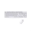 Klaviatūra ir pelė approx! X420W 1000DPI Balta Ispanų Ispaniška Qwerty