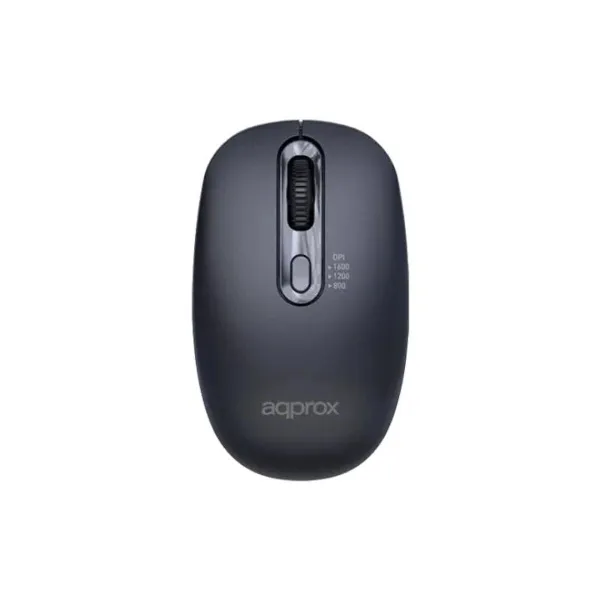 Pelė approx! APPXM200 Juoda 800/1200/1600 dpi Plug and play 1600 dpi 1200 DPI 800 dpi