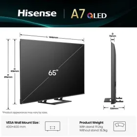 Смарт-ТВ Hisense 65A7Q 65" 4K Ultra HD LED HDR D-LED QLED