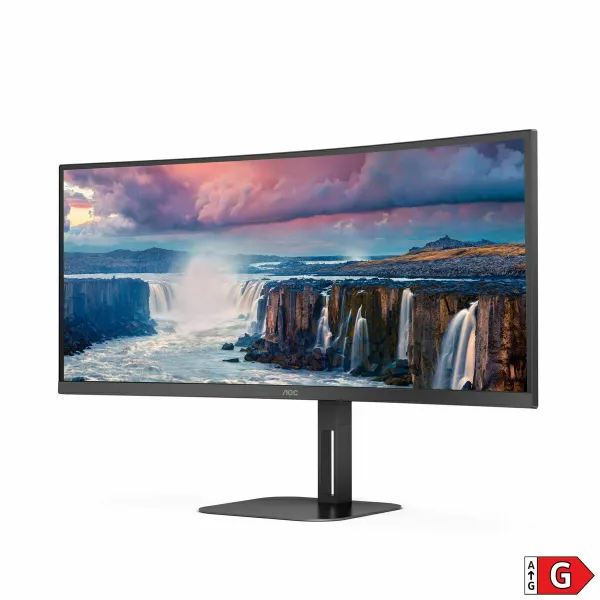 Monitorius AOC CU34V5C/BK 27" Full HD LCD Wide Quad HD