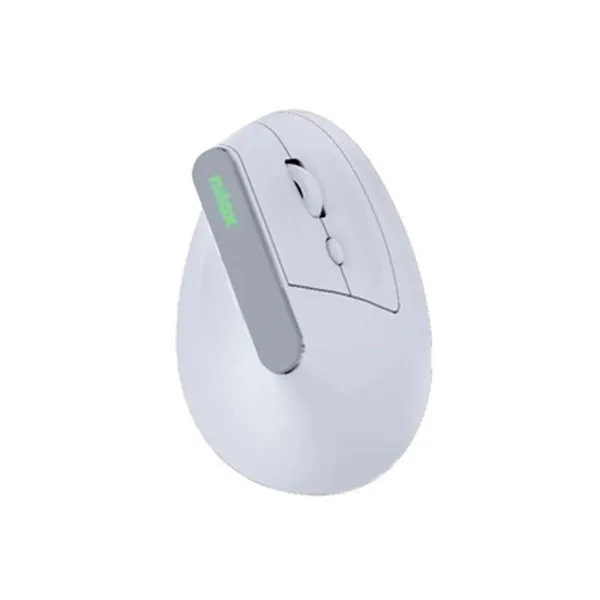 Pelė Nilox Wir Vertical Rec. Silen 1600DPI Balta 1600 dpi