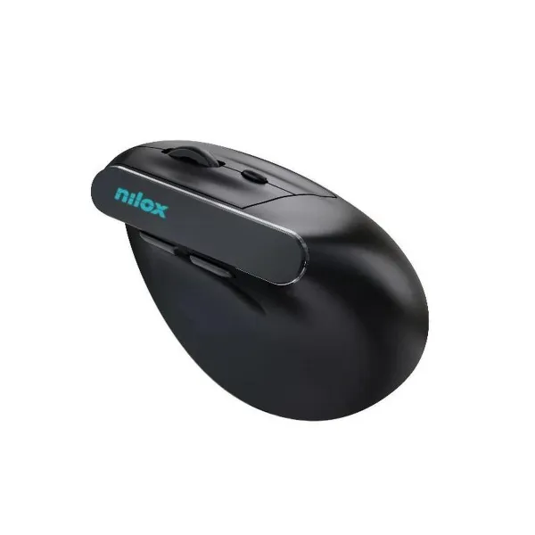 Pelė Nilox Wir Vertical Rec. Silen 1600 DPI Juoda 1600 dpi