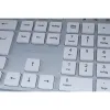 Klaviatūra ir pelė Tacens 6ZENITHWES Balta Ispaniška Qwerty (3 vnt.)